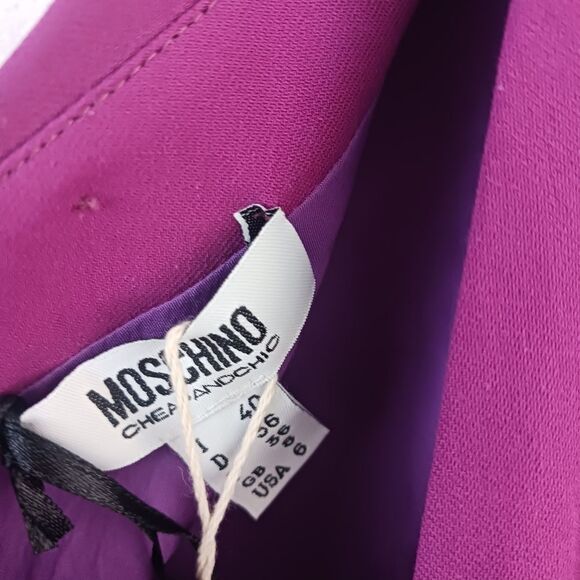 Moschino Cheap and Chic One Shoulder Mini Dress 6 - Picture 3 of 6